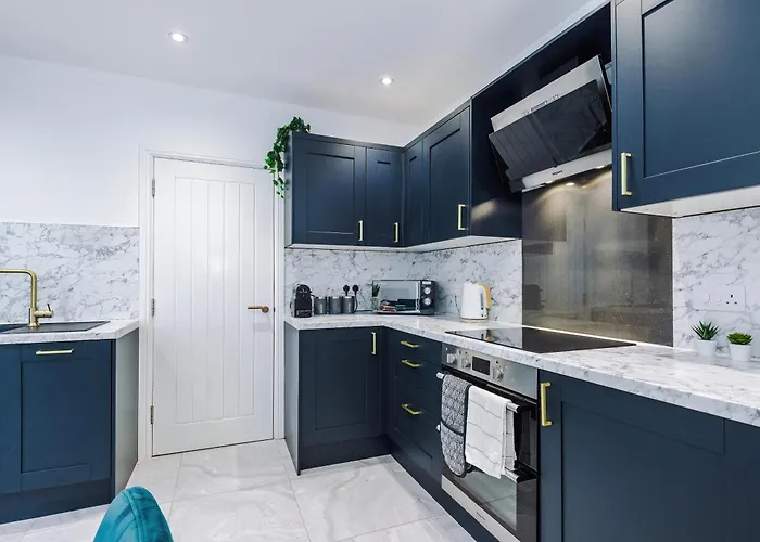 Apartman Sleek 6 Bedroom Abode In Harrogate