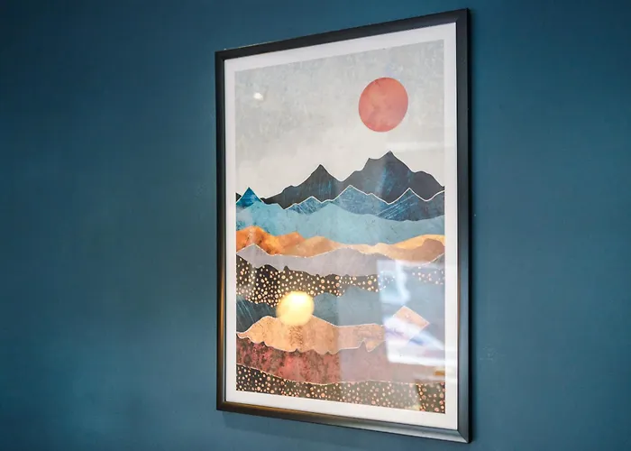 Apartman Sleek 6 Bedroom Abode In